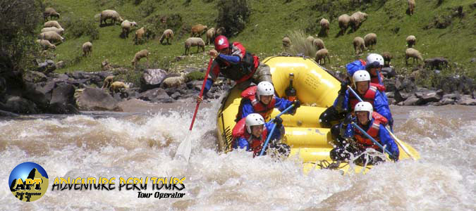 Rafting in Cusco Peru